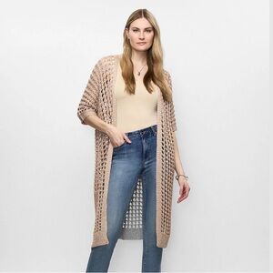 Joseph Ribkoff Gold Knit Duster XS/S